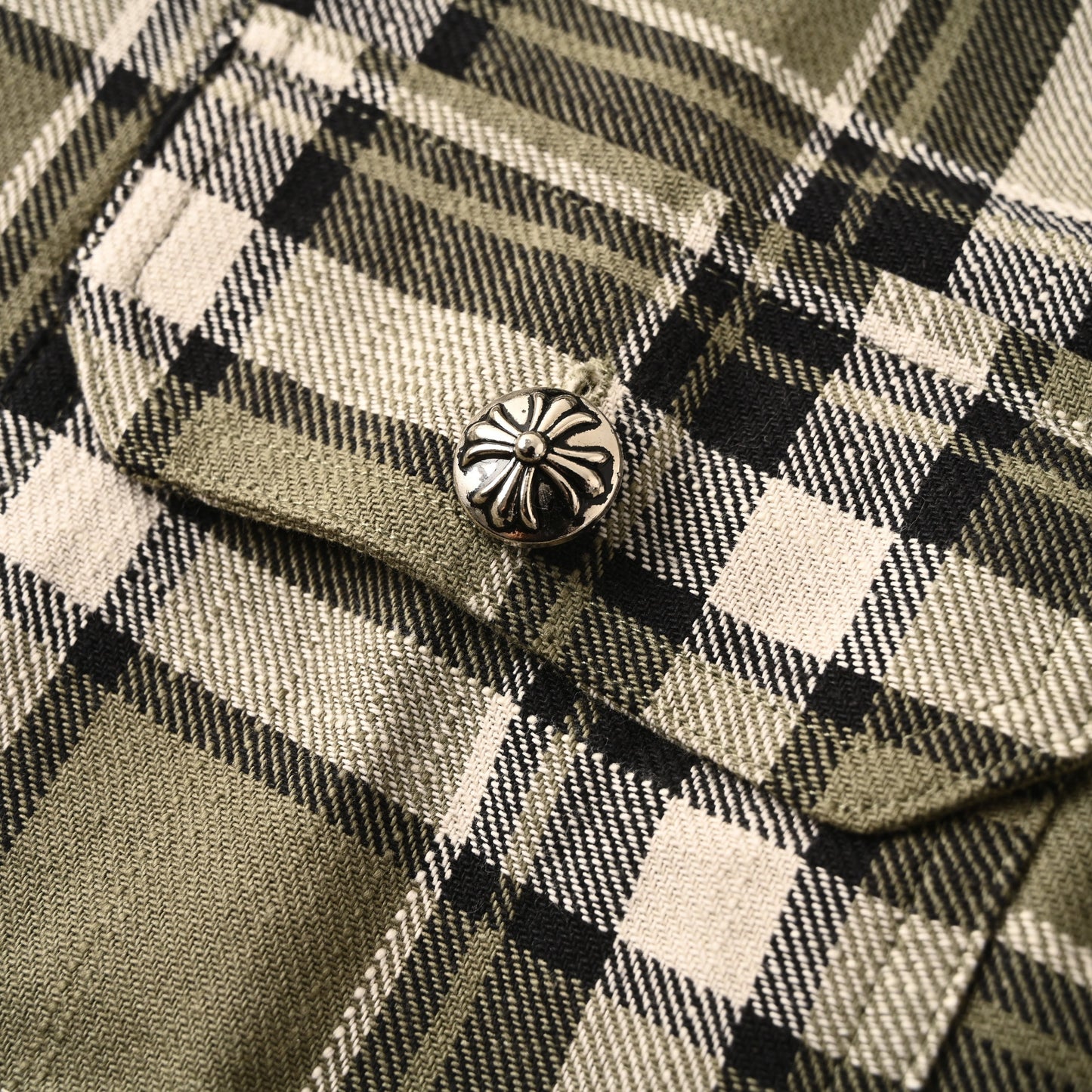 Chrome Hearts Classic Plaid Shirt