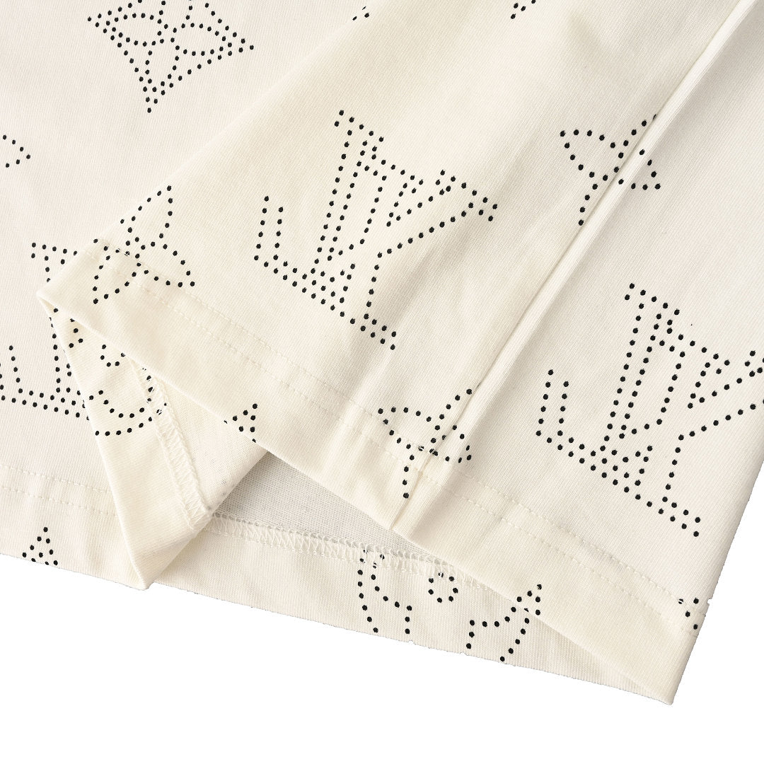Louis Vuitton All-Over Chain Print Short-Sleeve T-Shirt