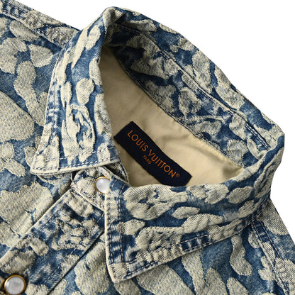 Louis Vuitton x Nigo Burnout Denim Work Jacket
