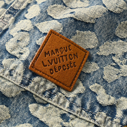 Louis Vuitton x Nigo Burnout Denim Work Jacket