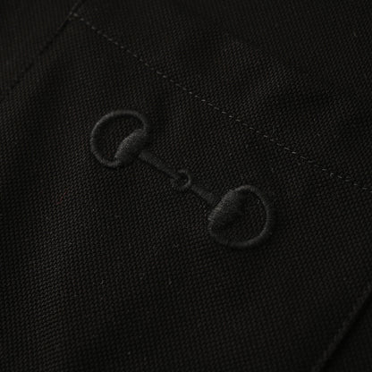 GUCCI Horsebit-Embroidered Pocket Polo Shirt