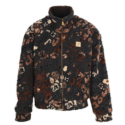 Louis Vuitton LV x NIGO Floral Reversible Fleece and Lambswool Jacket
