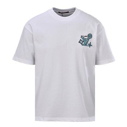 LOUIS VUITTON Bone Logo Short-Sleeve T-Shirt