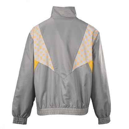 Louis Vuitton Color-block High-Neck Zip Jacket