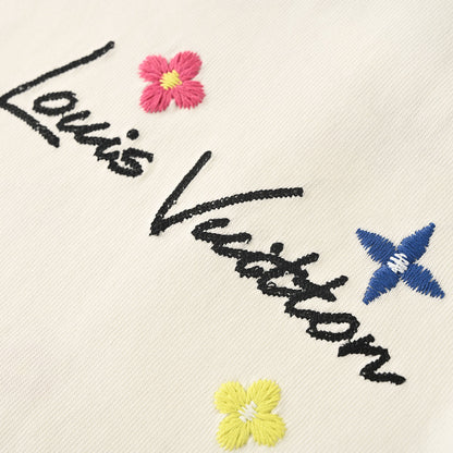 Louis Vuitton Colorful Embroidered T-Shirt