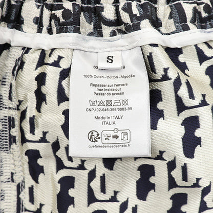 Dior Oblique All-Over Print Shorts with Side Webbing