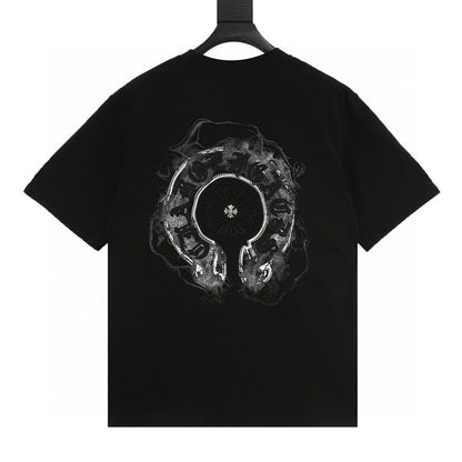 Chrome Hearts Front & Back Horseshoe T-Shirt