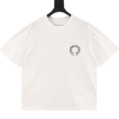 Chrome Hearts T-Shirt with 3D Sanskrit Script on the Back