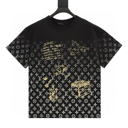 Louis Vuitton LV Circle Logo Cotton T-Shirt