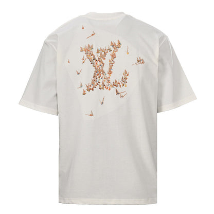 Louis Vuitton Embroidered Sailboat Short-Sleeve T-Shirt